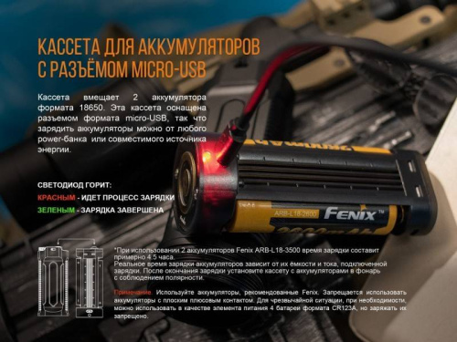 798 Fenix Фонарь поисковый TK35UE (2018) Cree XHP70 HI фото 15
