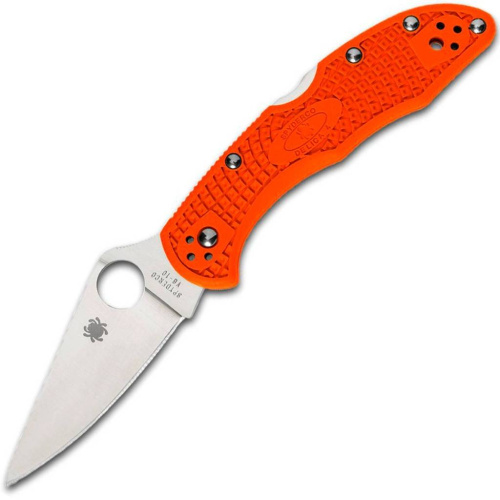 Складной нож Spyderco Delica 4 Flat Ground - 11FPOR Складной нож Spyderco Delica 4 Flat Ground - 11FPOR