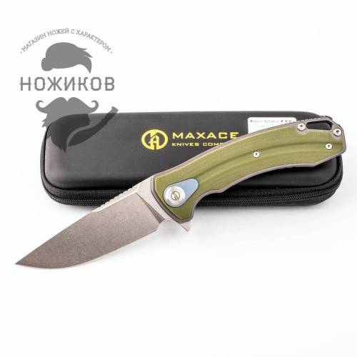 5891 Maxace Knife Maxace Balance 2019 Green фото 3