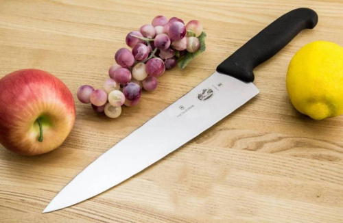410 Victorinox Кухонный разделочный нож с широким лезвием фото 3 410 Victorinox Кухонный разделочный нож с широким лезвием фото 3