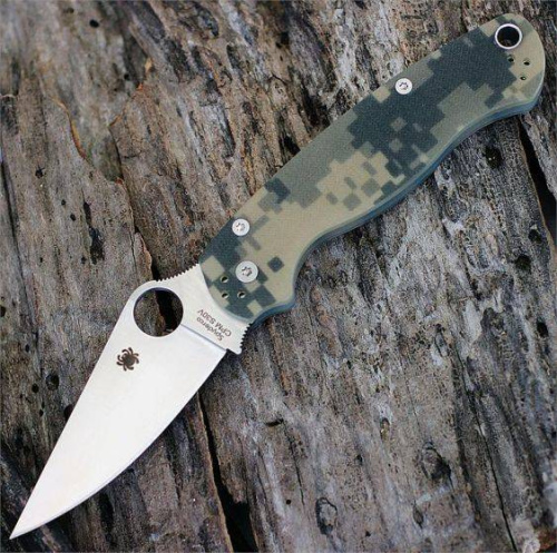 Складной нож Spyderco Para Military 2 - C81GPCMO2 фото 6 Складной нож Spyderco Para Military 2 - C81GPCMO2 фото 6