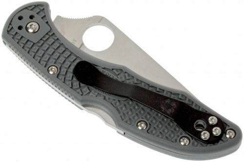 Складной нож Spyderco Delica 4 Flat Ground - 11FPGY фото 4