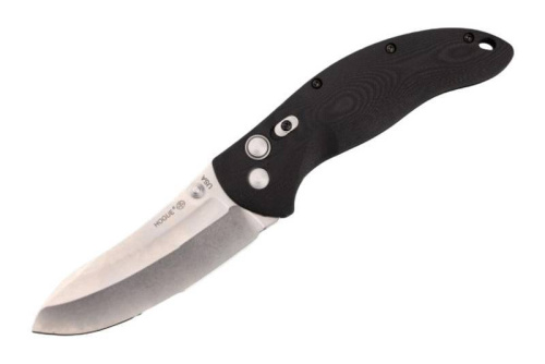 Складной нож Hogue EX-04 Stone-Tumbled Upswept Blade