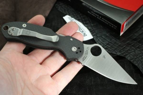Складной нож Spyderco Para 3 223CF90VP фото 4 Складной нож Spyderco Para 3 223CF90VP фото 4