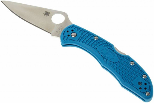 Складной нож Spyderco Delica 4 Flat Ground - 11FPBL фото 21 Складной нож Spyderco Delica 4 Flat Ground - 11FPBL фото 21