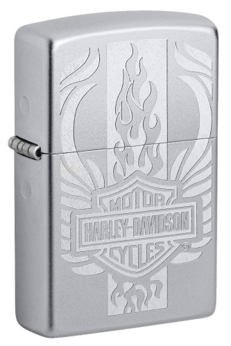 499 ZIPPO  ZIPPO Harley-Davidson® c покрытием Satin Chrome™