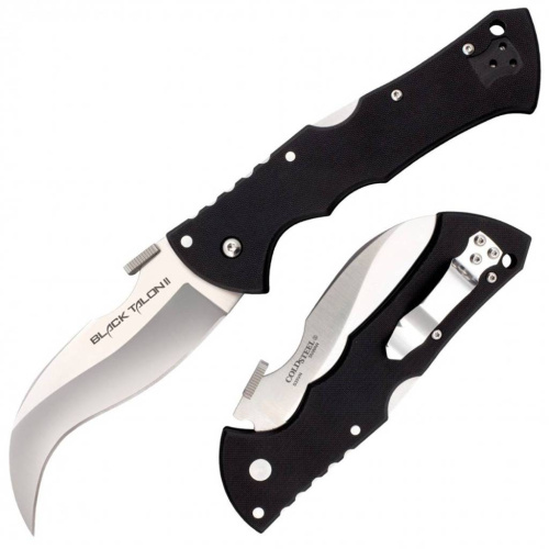 Нож складной Cold Steel Black Talon II Plain Edge