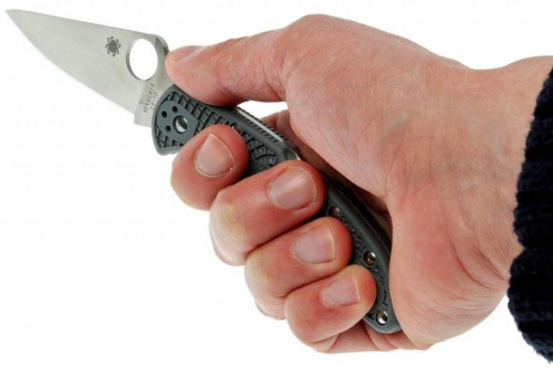 Складной нож Spyderco Delica 4 Flat Ground - 11FPGY фото 7