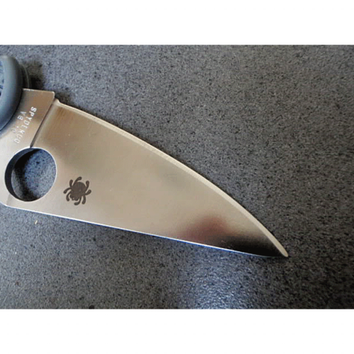 Складной нож Spyderco Delica 4 Flat Ground - 11FPGY фото 6